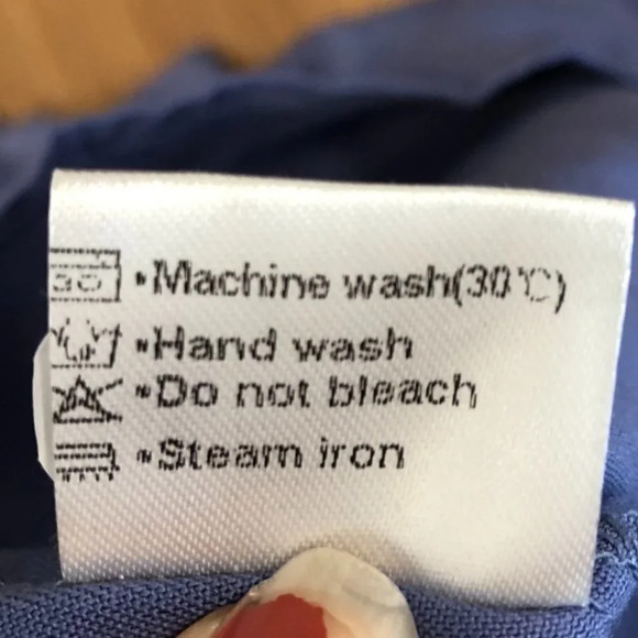 NWT Zesica shirred bodice tiered skirt short sleeve dress dusty blue v-neck S - Picture 9 of 13